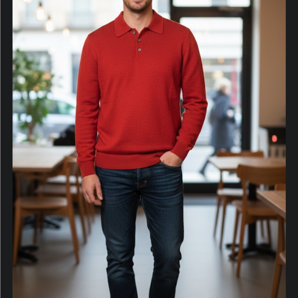 100% Cashmere Joes A Bank shirt